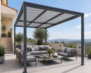 CospiSun All-Aluminum Fixed Roof System